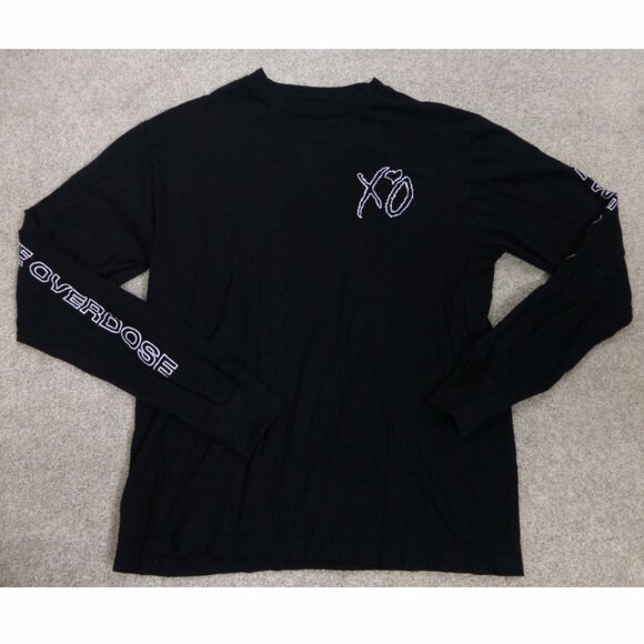 The Weeknd 2018 Limited Edition XO Till We Overdose Long Sleeve Crew Neck Top - Picture 13 of 13